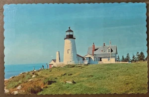 Pemaquid Point ME View of the Pemaquid Point Lighthouse SHIPS FREE - Picture 1 of 2