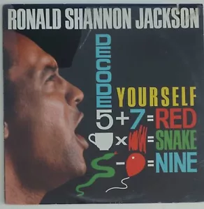 RONALD SHANNON JACKSON & THE DECODING SOCIETY LP DECODE YOURSELF ISLAND 1985 - Picture 1 of 1
