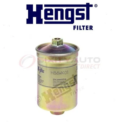 Hengst In-Line Fuel Filter for 1985 Volvo 745 - Gas Pump Line Air Delivery xs Foto 1 de 4