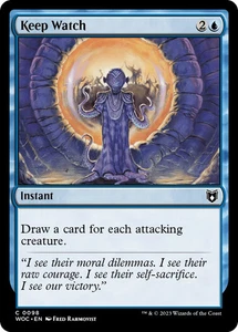 Keep Watch [Wilds of Eldraine Commander] Lightly Played - Imagen 1 de 1