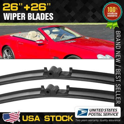 PARA MERCEDES-BENZ CLS550 2010 limpiaparabrisas 26"+26" toda temporada Foto 1 de 4