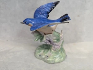 Royal Doulton Blue Bird 5 3/4" Bird Figurine HN 2543 EXC 1940s Rare - Picture 1 of 14