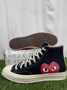 Gr. 12 - VNDS CLEAN schwarz weiß Converse COMME des GARÇONS Originalkarton - Bild 1 von 7