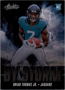 2024 Absolute By Storm #12 Brian Thomas Jr. - casi nuevo-como nuevo - Imagen 1 de 2
