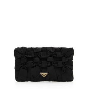 Bolso de Mano Prada Tessuto Origami Plisado Diamante - Imagen 1 de 10
