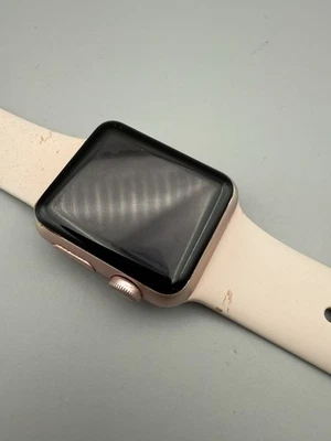 Apple Watch Series 1 38MM Pink Aluminum Pink Sport Band For Parts - Image 1 of 4