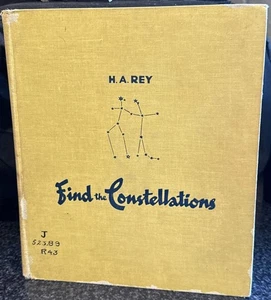 Find The Constellations H.A. Rey Emory University Library Original Library Card - Picture 1 of 14