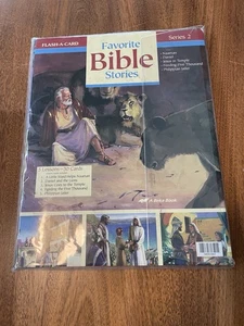 Abeka Bible Curriculum Flash-A-Card Favorite Bible Stories Series 2 - Picture 1 of 2