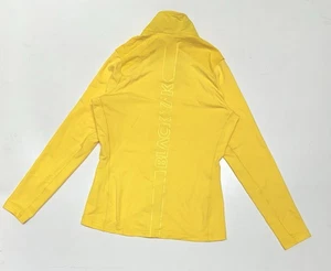 Black Yak Women’s Small Yellow Performance Full Zip Lightweight Jacket Shirt New - Picture 1 of 5
