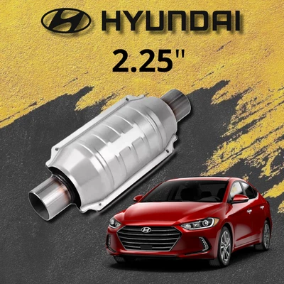 "Convertidor catalítico de 2,25"" para todos los autos Hyundai Sonata escape acero aprobado por la EPA" Foto 1 de 4