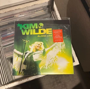 Kim Wilde  ALIENS LIVE 2 LP Set Limited Edition Neon Orange Double Vinyl *RARE - Picture 1 of 3