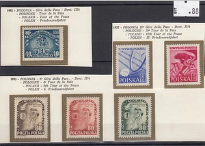 (88) Polonia 1952- 1953- 1957- Giro Della Pace  - Bild 1 von 1