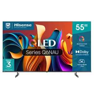 Hisense 55" Series Q6N 4K QLED Smart TV (2024) 55Q6NAU - Picture 1 of 5