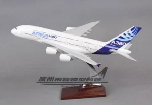 34CM 1:215 AIRBUS A380 Passenger Airplane Resin Aircraft Plane Model Collection - Picture 1 of 14