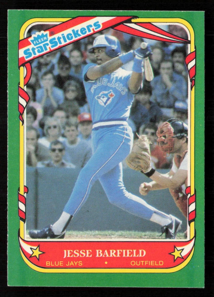 1987 Fleer Star Sticker MLB Baseball Single Baseball Cards * You PICK CHOOSE * - Image 1 of 1