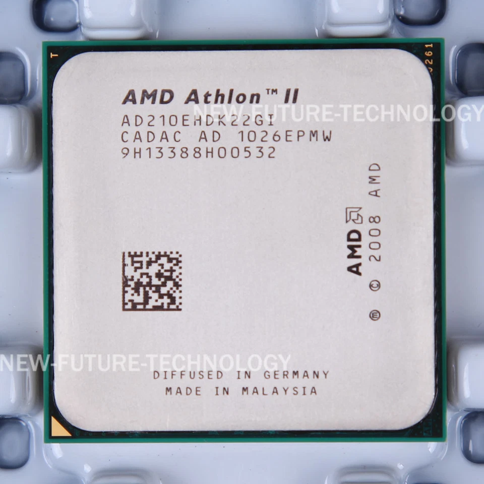 AMD Athlon II X2 210e (AD210EHDK22GI) Dual-core Processor 2.6 GHz AM3 CPU 533MHz - Image 1 of 1