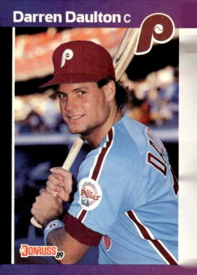 1989 Donruss #549a Darren Daulton - Image 1 of 2