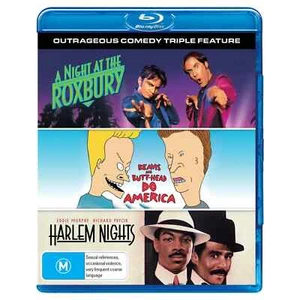 A Night At The Roxbury / Beavis and Butthead Do America / Harlem Nights Blu-Ray - Picture 1 of 1