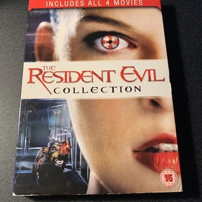 Resident Evil: 1-4 Collection DVD (2011) Sienna Guillory, With Slipcover - Image 1 of 2