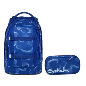 Satch Schulrucksack Set Pack 2-tlg. Vibrant Blue, NEU mit Etikett - Bild 1 von 3