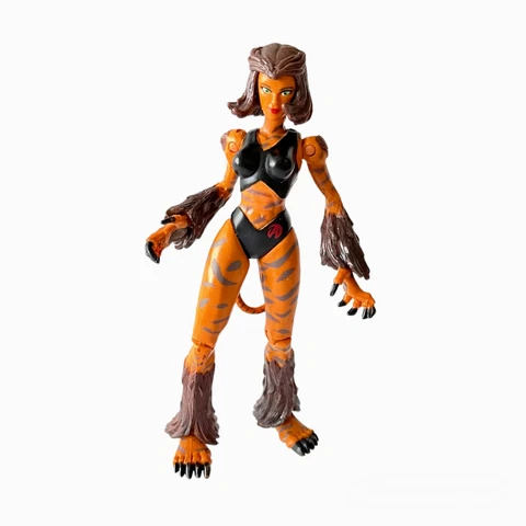 Avengers United They Stand Tigra Action Figure Marvel Comics Toy Biz 1999 Vtg Cover