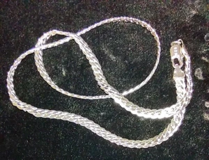 SILVER Chain 50cm X 12mm, .925 Ag, 18.3g Luxury Noble Necklace Chain #3002EPC - Picture 1 of 7