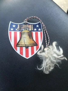 Vintage Plastic Celluloid American Flag Liberty Bell Patriotic Bookmark Bookmark - Picture 1 of 11
