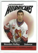2005-06 Newmarket Hurricanes (OPJHL) Brendan Roffey