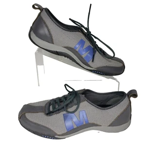 Merrell Castle Rock Periwinkle Damen-Schnürsneaker 9,5 Trail grau Mesh - Bild 1 von 7
