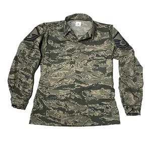 Chaqueta Abrigo Utilitario Fuerza Aérea de los Estados Unidos Para Hombres Talla 36R Rango Camuflaje de la USAF MSGT E-7 - Imagen 1 de 4