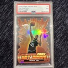 2004-05 Fleer Showcase Hot Hands Die-Cut #8 Tim Duncan Spurs PSA 7 NM