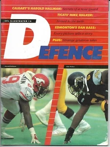 Ottawa Rough Riders - Hamilton Tiger-Cats 1988 programa oficial de fútbol americano CFL - Imagen 1 de 1