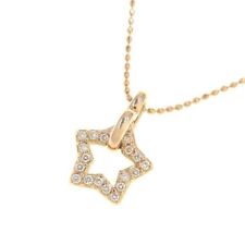 PONTE VECCHIO Star Heart Diamond Necklace Pendant 18k Rose Gold Woman
