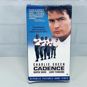 CADENCE (1991, VHS) Charlie Sheen Laurence Fishburne Martin Sheen - Imagen 1 de 6