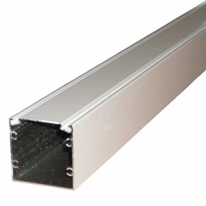 95.25 In. X 2 In. X 2 In. White Screen Room Aluminum Extrusion with Spline Track - Picture 1 of 11