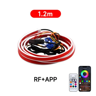 LED Hood Daytime Light Strip Car Ambient light Auto Decoratve Lamp Waterproof - Image 1 of 4