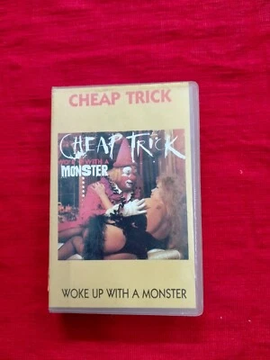 Cheap Trick Woke Up With A Monster RARE orig Cassette tape INDIA Clamshell 1994 - Image 1 of 4