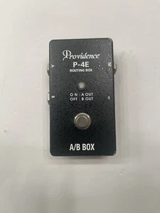 Providence P-4E Routing Box A/B Channel Out Guitar Bass Effect Pedal - Picture 1 of 6