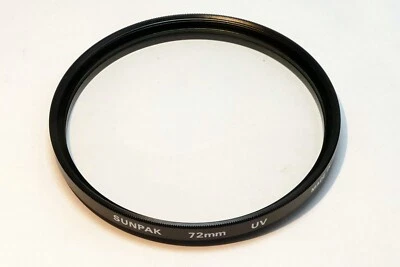 Sunpak  72mm Digital Glass  UV   Lens Filter - Image 1 of 4