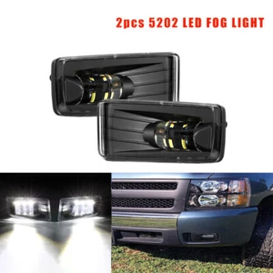 LED Bumper Fog Light For Chevy Silverado 1500 2500 3500 Avalanche Suburban 07-14 - Picture 1 of 10