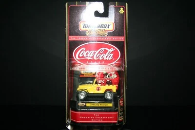 Matchbox 1999 #96548-0910 Coca-Cola Brand - 1998 Jeep Wrangler - Image 1 of 4