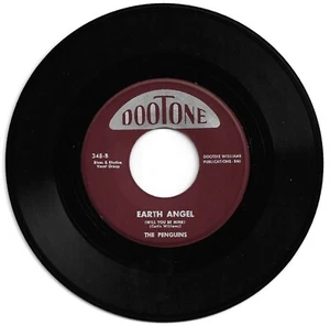 DOO WOP 45 THE PENGUINS EARTH ANGEL ON DOOTONE VG/VG- ORIGINAL 5TH PRESS - Picture 1 of 1