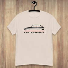 T-shirt For Fiesta XR2 Mk II 1983-1989 Car Admirer Birthday Gift Tee