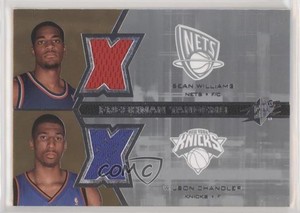 2007 SPx Freshman Tandems Jerseys Sean Williams Wilson Chandler #F2-CW Rookie RC
