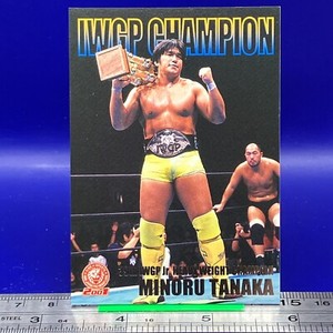 Minoru Tanaka IWGP CHAMPION  Pro Wrestling Card TCG Japanese #7