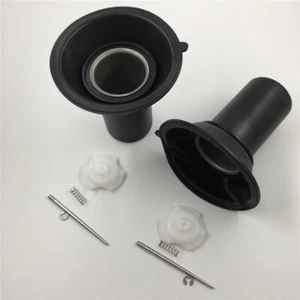 2 x Membrane Carburetors Vacuum Piston For Honda NT650 Hawk GT 1988-1991 89 90 - Picture 1 of 5