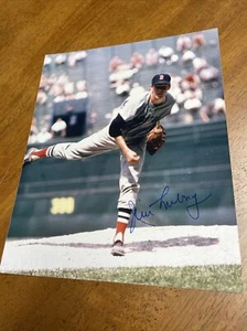 Jim Lonborg Boston Red Sox Signed Autographed Vintage 8x10 Photo - Picture 1 of 2