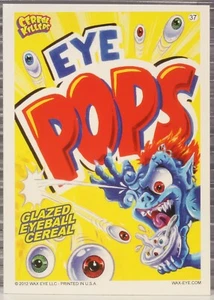 2012 Wax Eye Cereal Killers Eye Pops Cereal #37 - Imagen 1 de 2