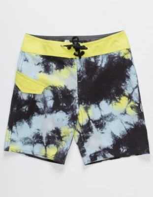 Volcom Mod Tech Boardshorts 4 Way Stretch - Boys Size 29"W (18) Saturate - NWT - Image 1 of 2