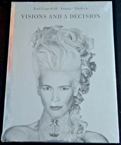 KARL LAGERFELD & AMANDA HARLECH: Visions And A Decision *UNOPENED* Hardcover EX. - Picture 1 of 3